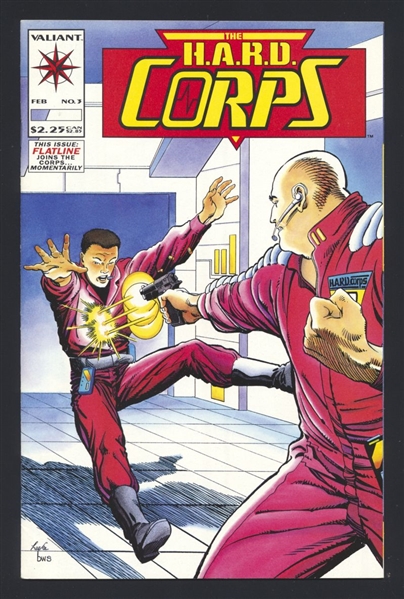 The H.A.R.D. Corps #3 VF 1993 Valiant Comic Book