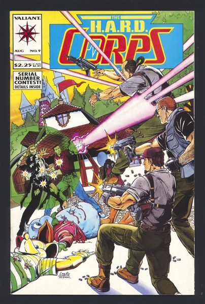 The H.A.R.D. Corps #9 VF 1993 Valiant Comic Book