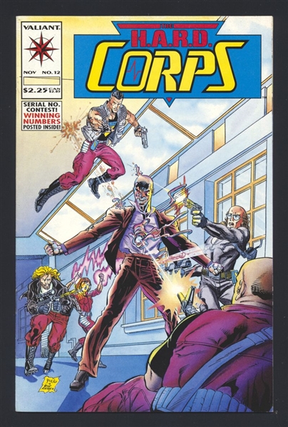 The H.A.R.D. Corps #12 VF 1993 Valiant Comic Book