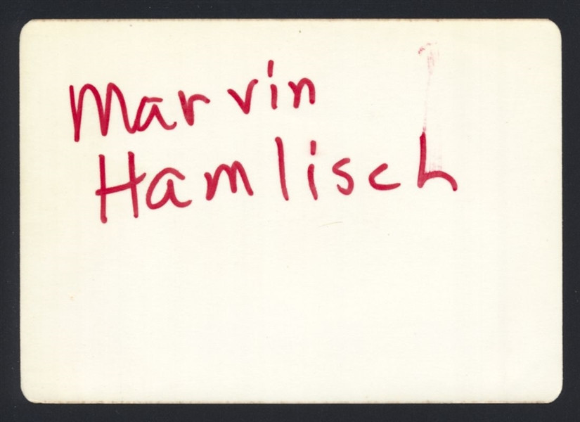 1970s MARVIN HAMLISCH Live Candid Vintage Original Photo EGOT COMPOSER nb