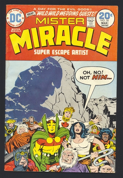 Mister Miracle (V1) #18 G 1974 DC Jack Kirby Comic Book