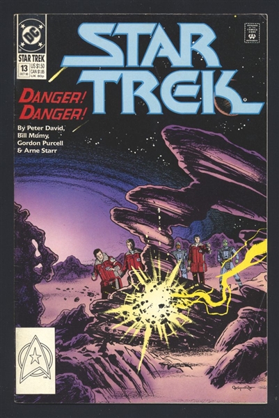 Star Trek (4th Series) #13 VG 1990 DC Comic Book