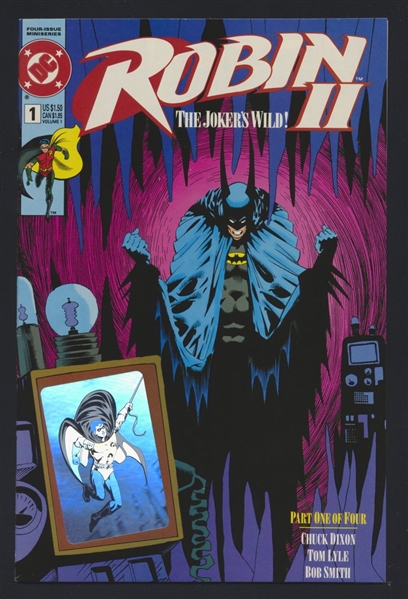 Robin II #1/C VF 1991 DC Kelley Jones Hologram Cover Comic Book