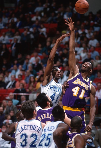 1993 THURL BAILEY, ELDEN CAMPBELL & VLADE DIVAC Original 35mm Slide Transparency