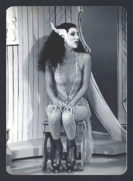 1979 CHER On CHER AND OTHER FANTASIES On Set Candid Vintage Original Photo nb