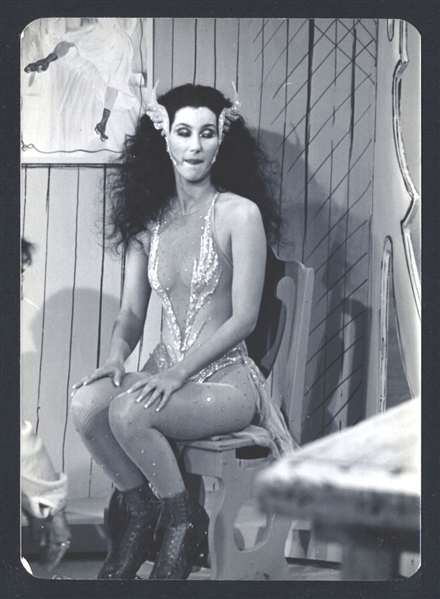 1979 CHER On CHER AND OTHER FANTASIES On Set Candid Vintage Original Photo nb