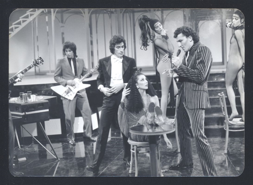 1970s CHER & THE TUBES Live On Stage Vintage Original Photo GODDESS OF POP nb