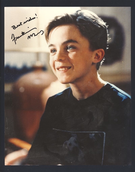 FRANKIE MUNIZ SIGNED AUTOGRAPH 8x10 Photo Malcolm in the Middle nb