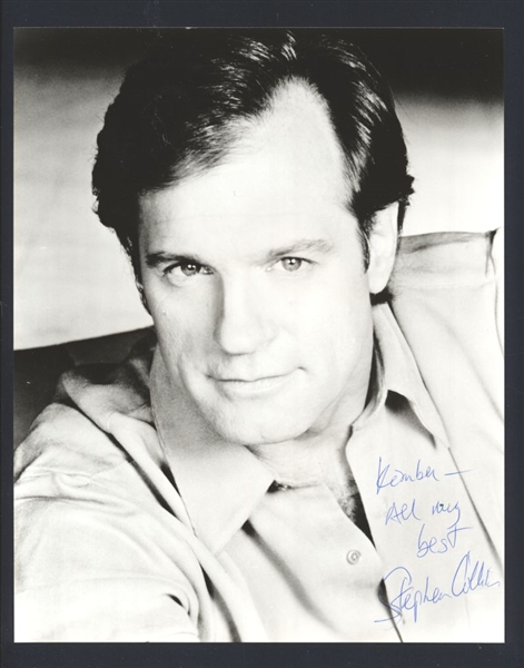 STEPHEN COLLINS 1990s SIGNED AUTOGRAPH Photo  7th Heaven Actor nb