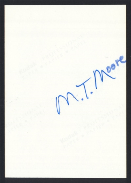 MARY TYLER MOORE 1980s SIGNED AUTOGRAPH Photo  nb