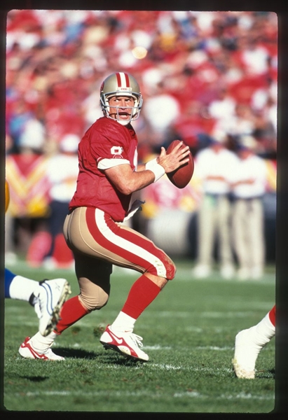 1995 San Francisco 49ers STEVE YOUNG Original 35mm Slide Transparency