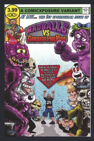 Madballs vs Garbage Pail Kids #1 NM 2022 Dynamite Juan Navarro Variant