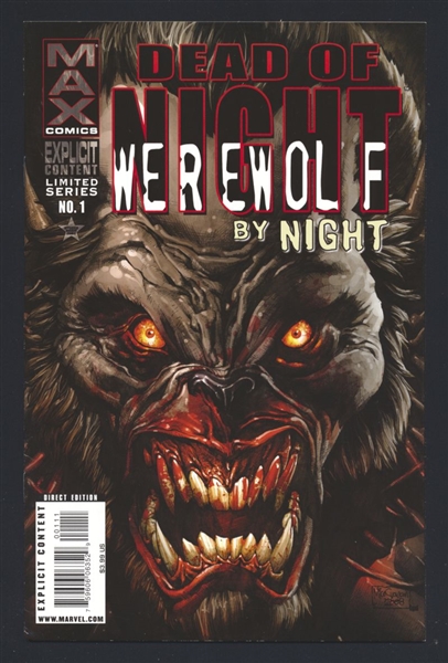 Dead of Night Featuring Werewolf by Night SET #1-4 VF 2009 Marvel Comic Book