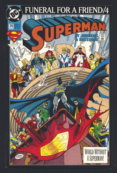 Superman (V2) #76 NM 1993 DC Comic Book