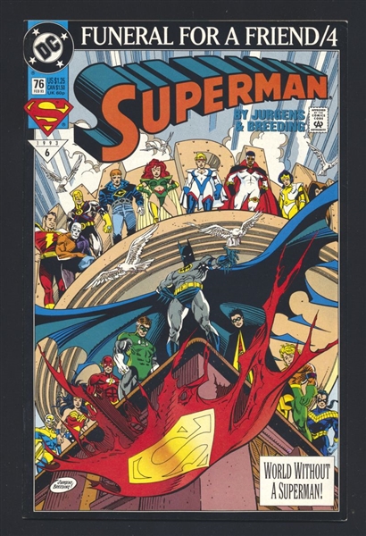 Superman (V2) #76 VF/NM 1993 DC Comic Book