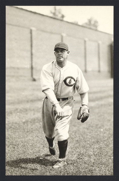 DANNY TAYLOR Real Photo Postcard RPPC 1929 Chicago Cubs George Burke 