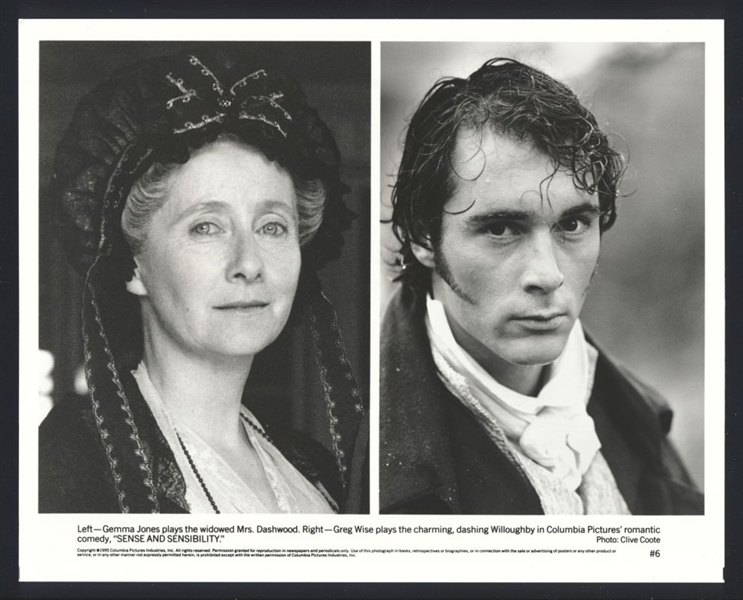 1995 GEMMA JONES & GREG WISE In SENSE AND SENSIBILITY Vintage Original Photo