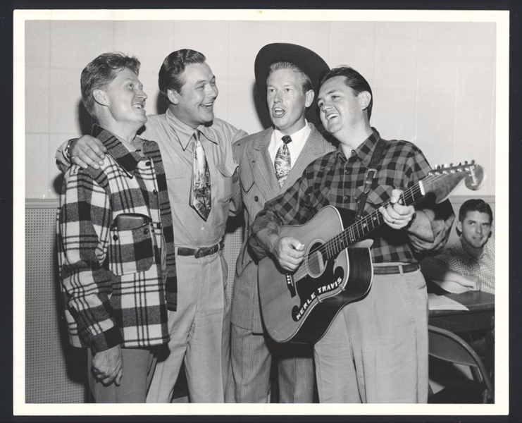 1950s REDD HARPER, MONTE HALE & REX ALLEN Vintage Original Photo