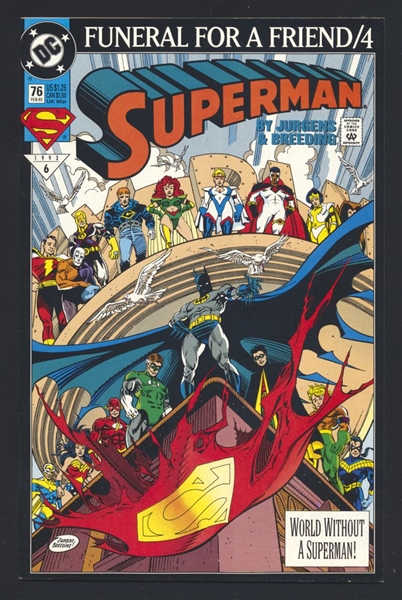 Superman (V2) #76 VF/NM 1993 DC Comic Book