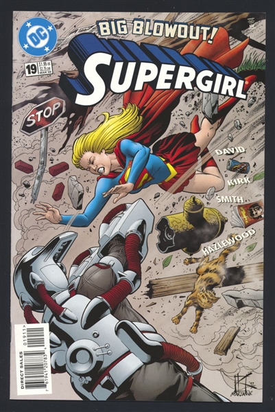 Supergirl (V3) #19 VF/NM 1998 DC vs Blastoff Comic Book