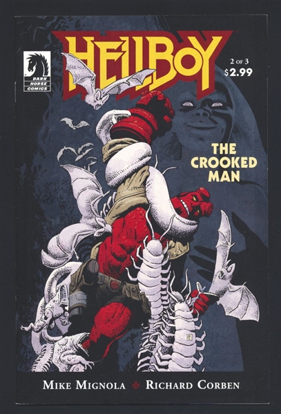 Hellboy: The Crooked Man #2 VF/NM 2008 Dark Horse Comic Book