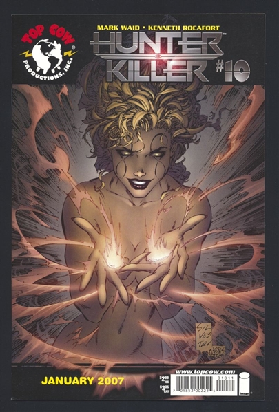 Hunter Killer #10 VF/NM 2007 Top Cow Marc Silvestri Cover Comic Book