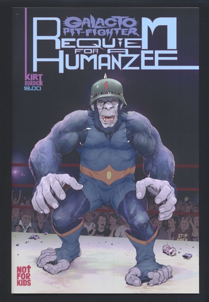 Requiem for a Humanzee #1 NM 2022 Kirt Burdick Galacto Pit-Fighter Sequel