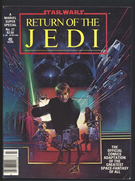 Marvel Super Special #27 FN 1983 Marvel Star Wars: Return of the Jedi Comic Book