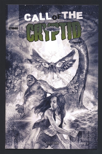 Call of the Cryptid #1 NM 2023 Earth Dog Studios Erwin Arroza B/W Variant