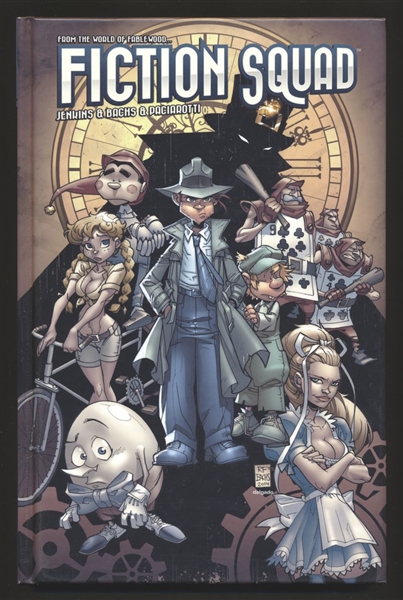 Fiction Squad HC VF/NM  Boom! Kickstarter Comic Book