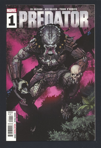 Predator (Marvel) #1 VF/NM 2022 Marvel Leinil Yu Cover Comic Book
