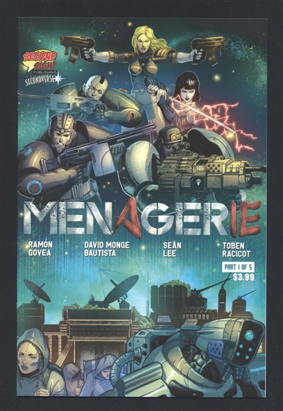 Menagerie (Myth Division) #1 VF/NM  Myth Division Kickstarter Comic Book