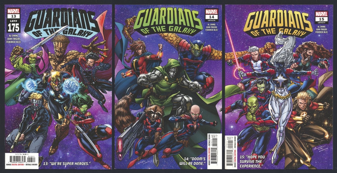Guardians of the Galaxy (6th Series) RUN #13-15 NM 2021