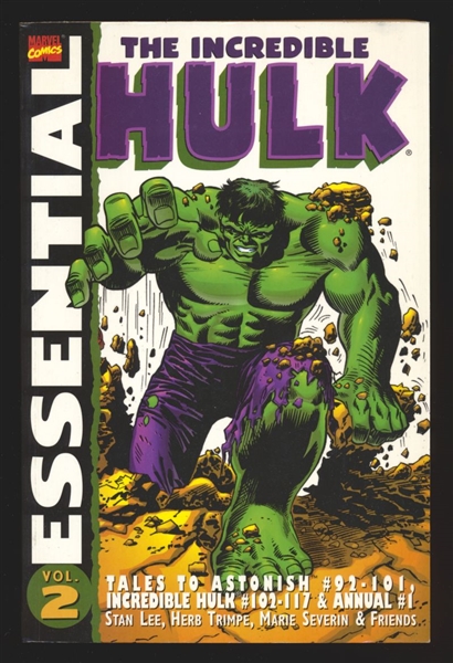 Essential Incredible Hulk TPB V2 NM 2003 Marvel Comic Book