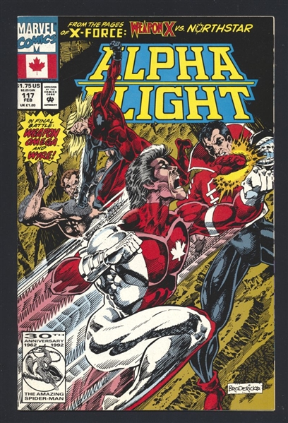 Alpha Flight #117 NM 1993 Marvel Extreme Prejudice p3 Comic Book