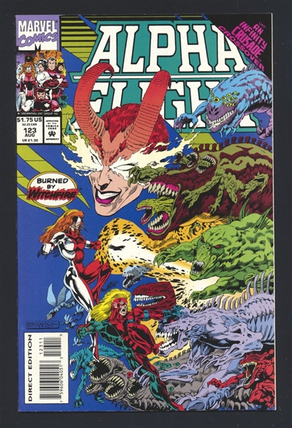 Alpha Flight #123 VF/NM 1993 Marvel Infinity Crusade Comic Book