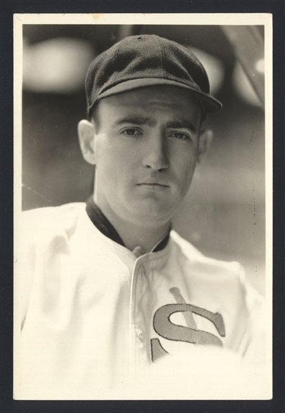 1933 Chicago White Sox ED DURHAM Original Photo by George Burke Type 1