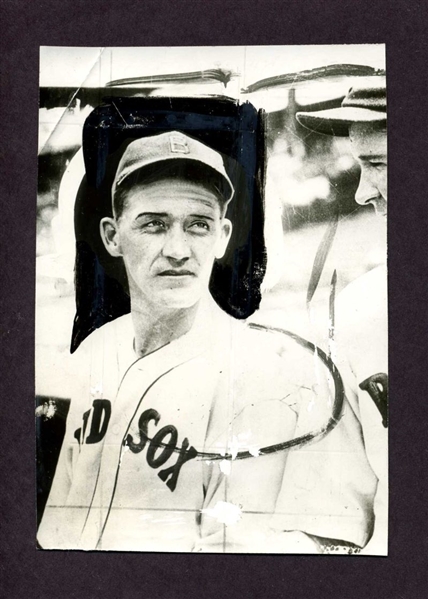 1939 Boston Red Sox FRITZ OSTERMUELLER Original Photo Type 1