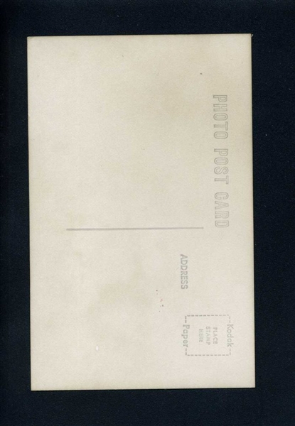 ELMER BURKART Real Photo Postcard RPPC 1937 Philadelphia Phillies George Burke 