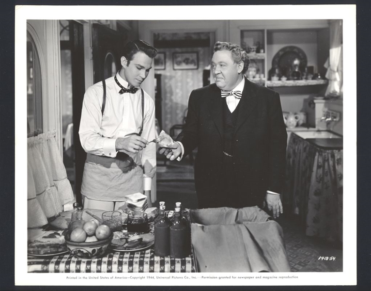 1944 CHARLES LAUGHTON & DEAN HARENS In THE SUSPECT Vintage Original Photo ACTOR