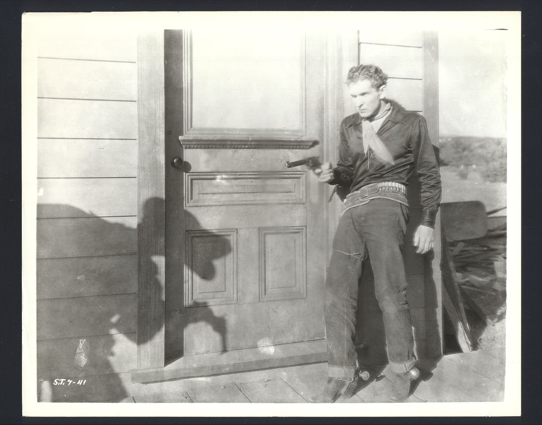 BOB STEELE In NEAR THE TRAIL'S END ca 1931 Vintage Photo WESTERN ACTOR
