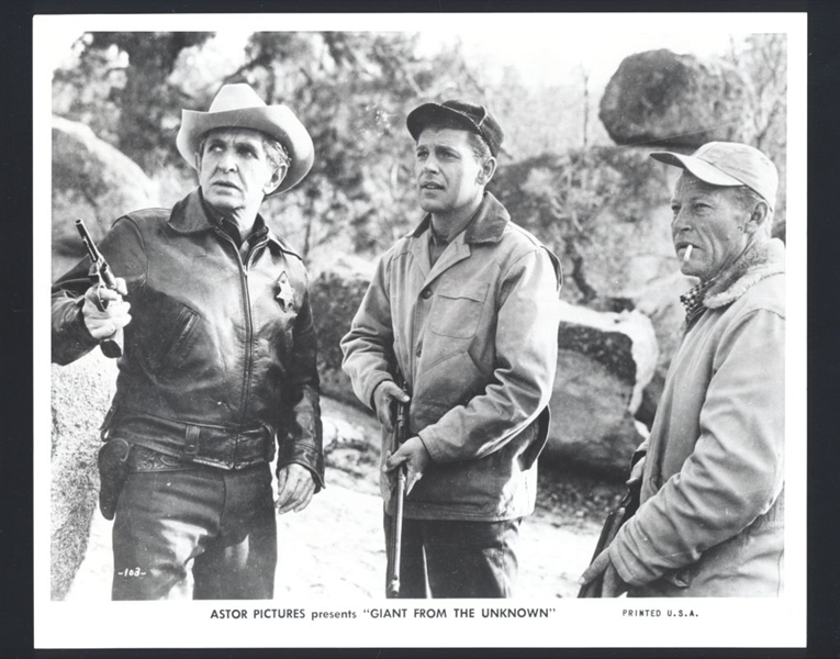 BOB STEELE & ED KEMMER In GIANT FROM THE UNKNOWN ca 1958 Vintage Photo ACTOR