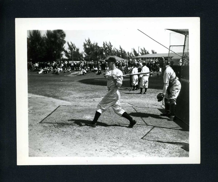 1930s New York Yankees JOE GORDON Spring Training Original Photo HOF