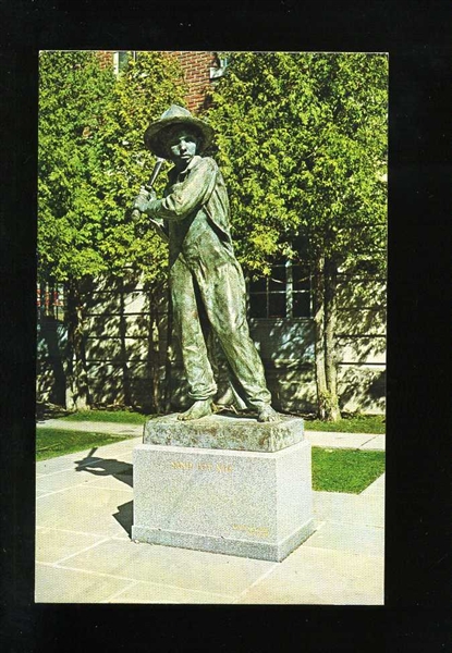 ELMER SEXAUER SIGNED Postcard (d.2011) 1948 Brooklyn Dodgers
