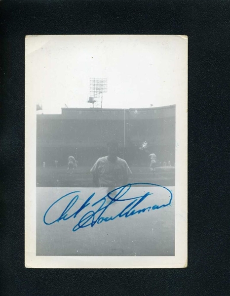 ART HOUTTEMAN 1952 Detroit Tigers SIGNED Photo (d.2003)