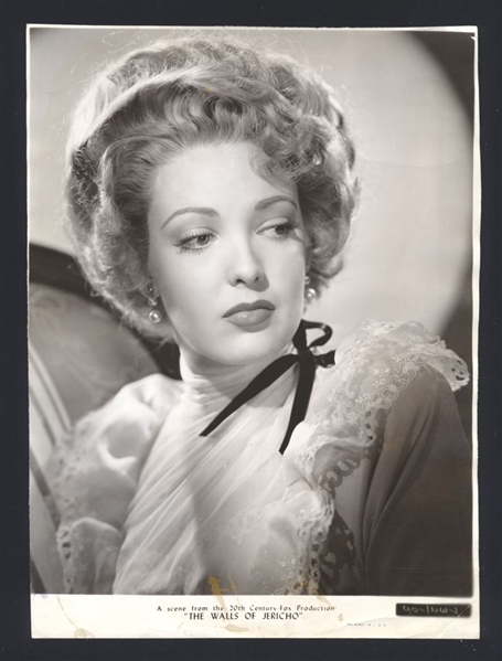1948 LINDA DARNELL In THE WALLS OF JERICHO Vintage Original Photo ACTRESS