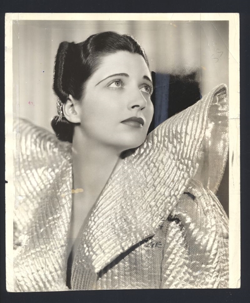 1930s KAY FRANCIS Vintage Original Photo MANDALAY ACTRESS