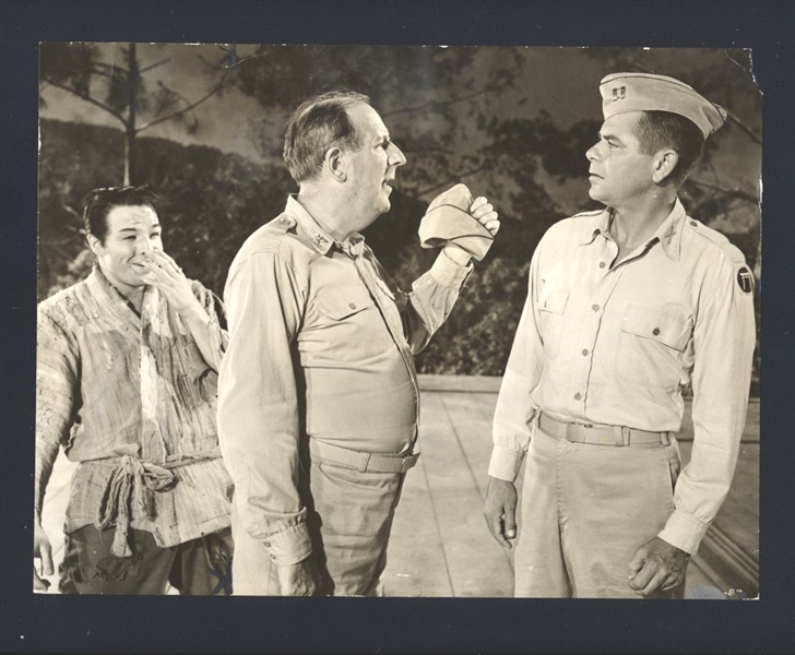 1956 PAUL FORD & GLENN FORD On THE TEAHOUSE OF THE AUGUST MOON Original Photo