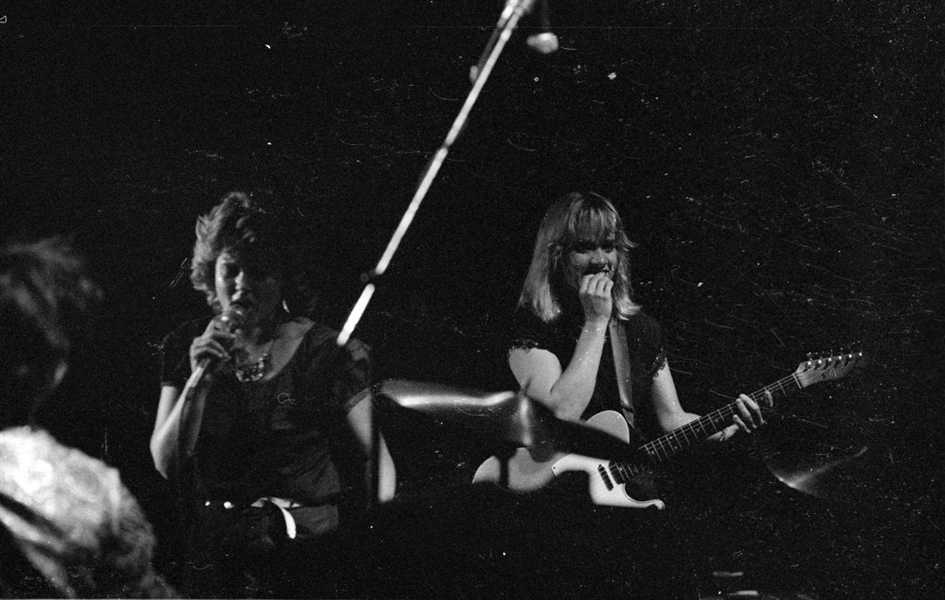 Lot of (6) 1980s THE GO-GO'S Live On Stage Original 35mm Photo Negatives bn