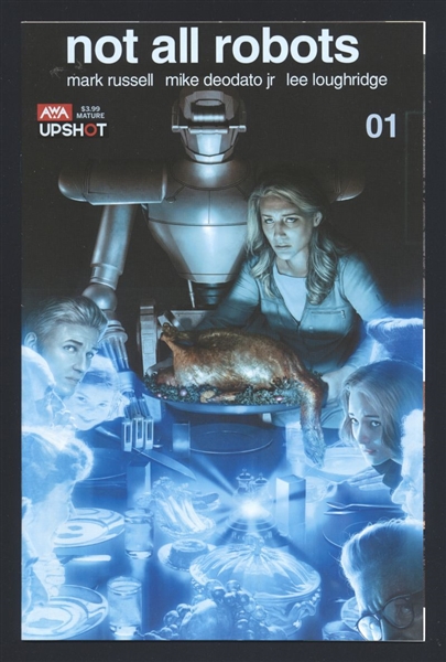 Not All Robots #1 VF 2021 AWA Comic Book